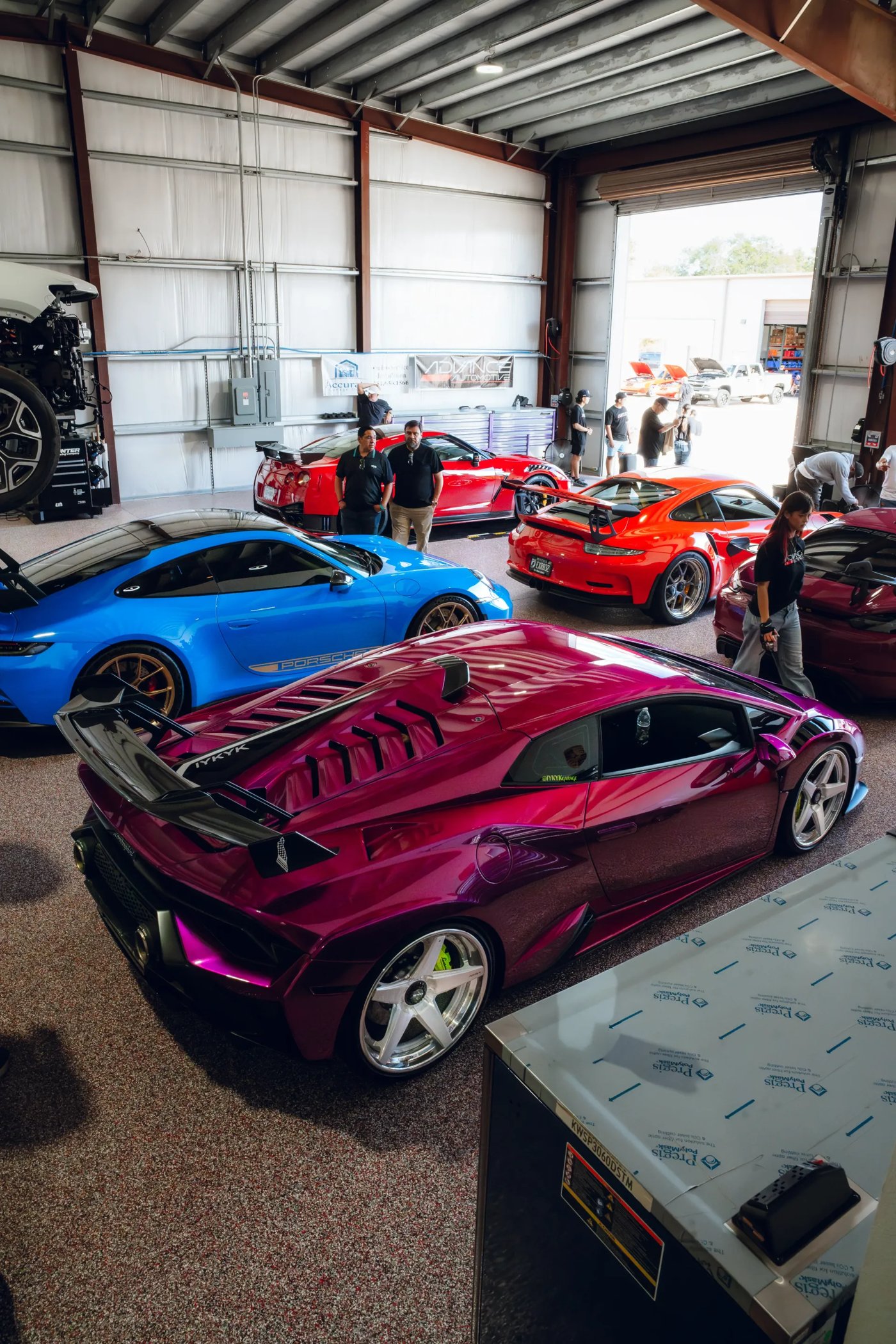 Luxury vehicles at Advance Automotive